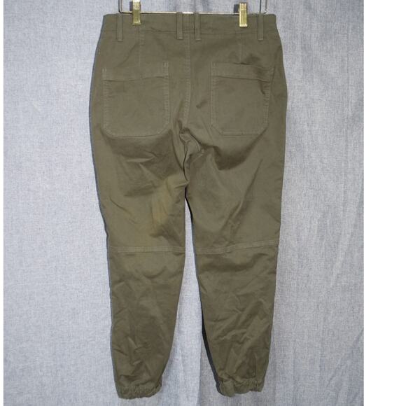 Banana Republic Petite Cargo Jogger Pants Green Women’s Size 2P - Picture 4 of 5